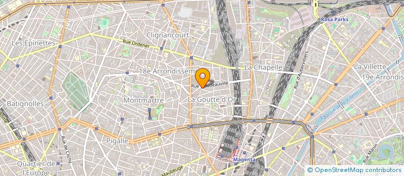 localisation de l'entreprise TURBIGO DISTRIBUTION  PARIS