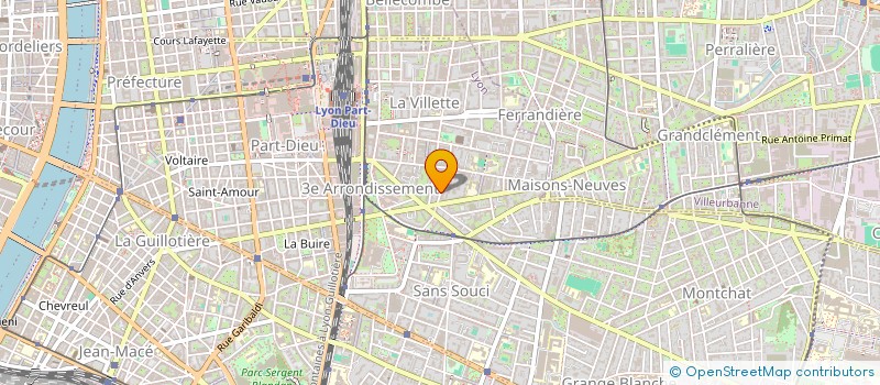 localisation de l'entreprise TURBILION  LYON