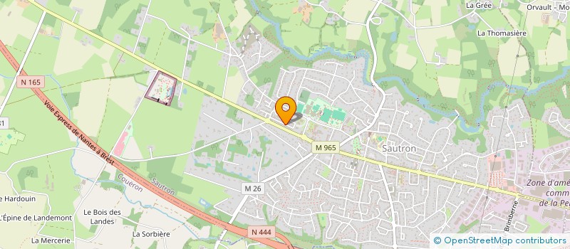 localisation de l'entreprise TURBIMMO à SAUTRON