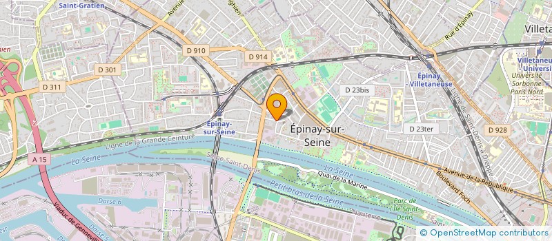 localisation de l'entreprise TURBINE BATIMENT à EPINAY-SUR-SEINE