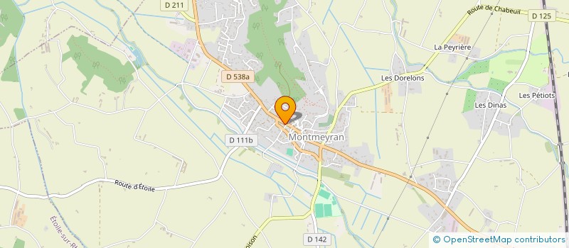 localisation de l'entreprise TURBINE PRODUCTION à CHATEAUDOUBLE