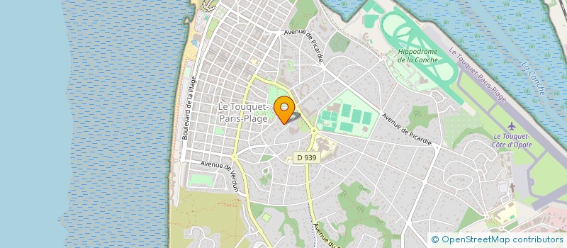 localisation de l'entreprise TURBO à LE TOUQUET-PARIS-PLAGE