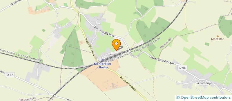 localisation de l'entreprise TURBO CASSE  MONTEROLIER