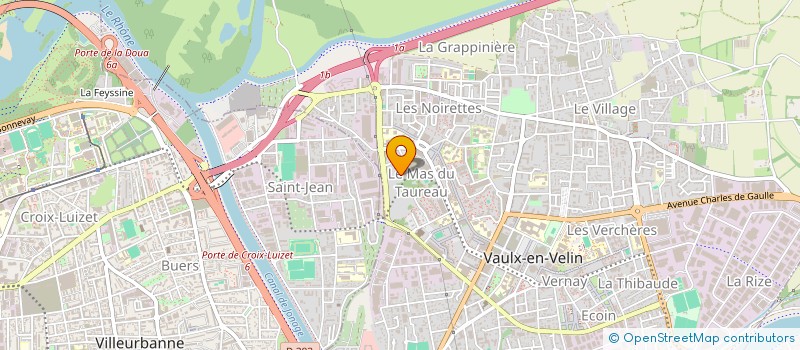 localisation de l'entreprise TURBO CLEAN 2000  VAULX-EN-VELIN