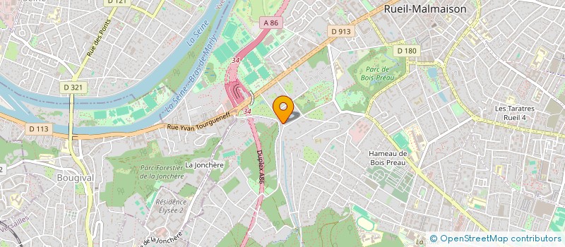 localisation de l'entreprise TURBO FLAYM à RUEIL-MALMAISON