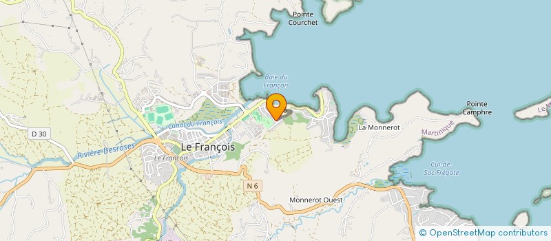 localisation de l'entreprise TURBO FROID ASSISTANCE  LE FRANCOIS