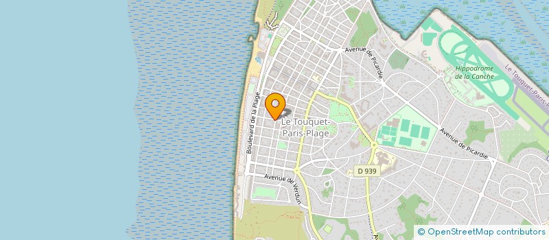 localisation de l'entreprise TURBO GROUPE à LE TOUQUET-PARIS-PLAGE