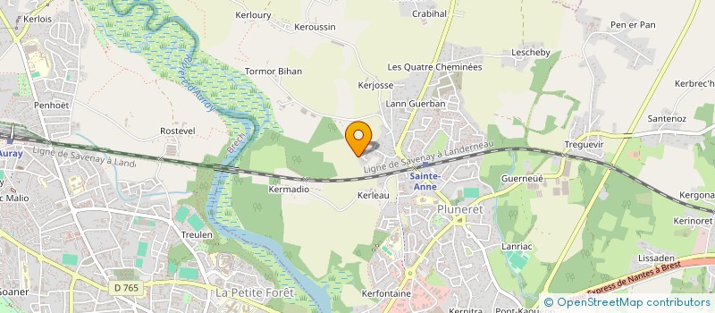 localisation de l'entreprise TURBO INVEST  PLUNERET