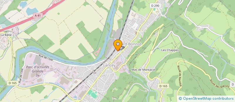 localisation de l'entreprise TURBO L&J  VILLARD-BONNOT