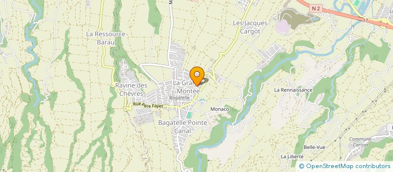 localisation de l'entreprise TURBO REUNION OI  SAINTE-MARIE