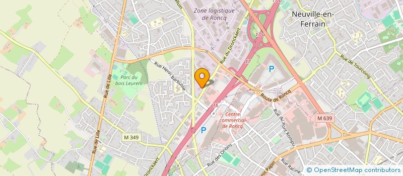 localisation de l'entreprise TURBO S HOET FRANCE à RONCQ