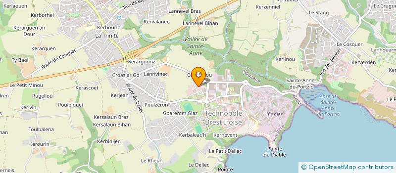 localisation de l'entreprise TURBOCONCEPT à PLOUZANE