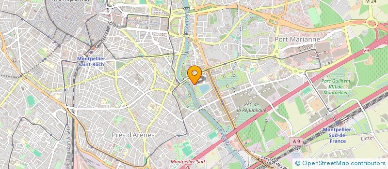 localisation de l'entreprise TURBOITO  MONTPELLIER