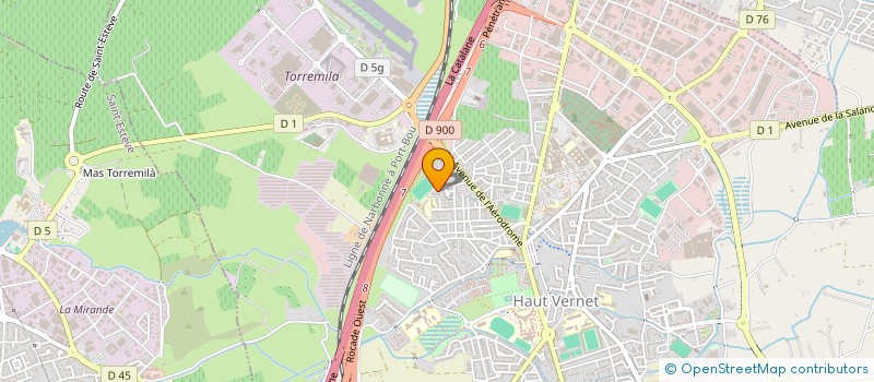 localisation de l'entreprise TURBOLAN  PERPIGNAN