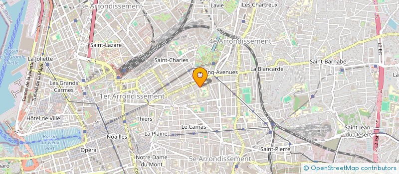 localisation de l'entreprise TURBOLENTE à MARSEILLE