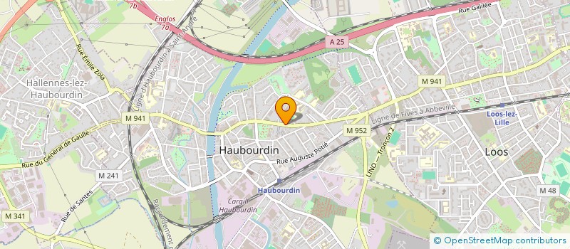 localisation de l'entreprise TURBOLUX PARTS à HAUBOURDIN