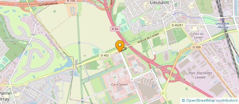 localisation de l'entreprise TURBOMACH FRANCE SARL à LIEUSAINT