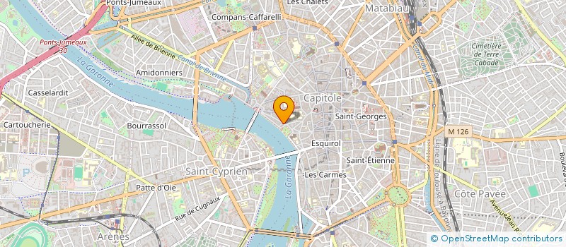 localisation de l'entreprise TURBOMACHINE  TOULOUSE