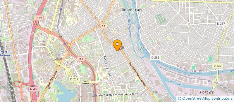 localisation de l'entreprise TURBOS PRODUCTION  CRETEIL