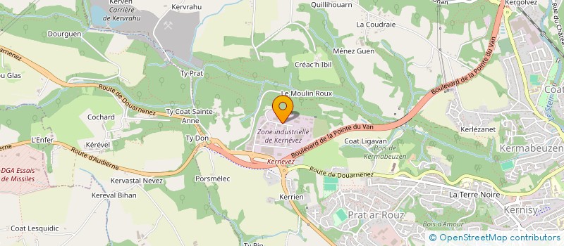 localisation de l'entreprise TURBOTECH à TOUSSUS-LE-NOBLE