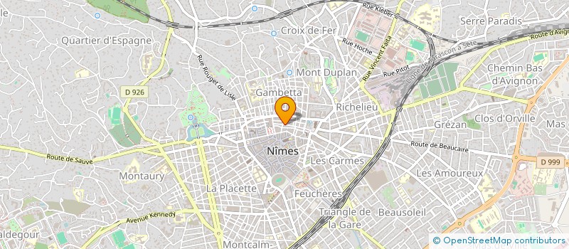 localisation de l'entreprise TURBULENCES  NIMES