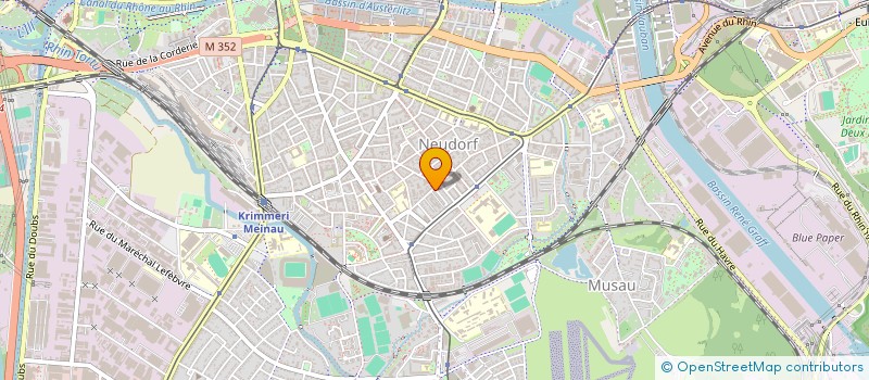 localisation de l'entreprise TURBULENCES QG  STRASBOURG