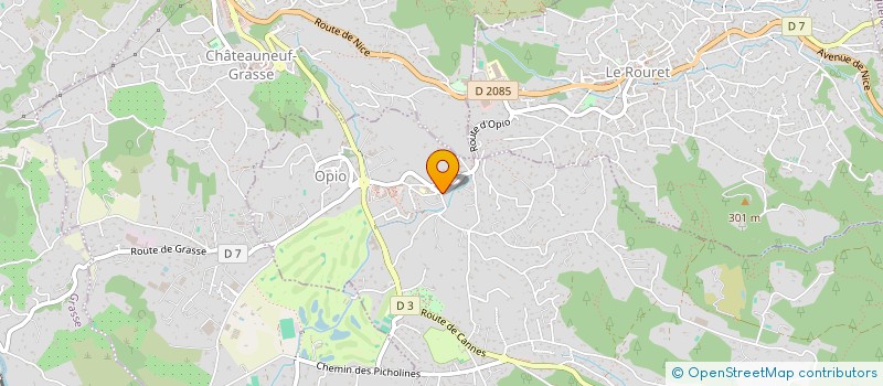 localisation de l'entreprise TURCAT  OPIO