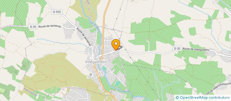 localisation de l'entreprise TURCINSKI  VILLEGAILHENC