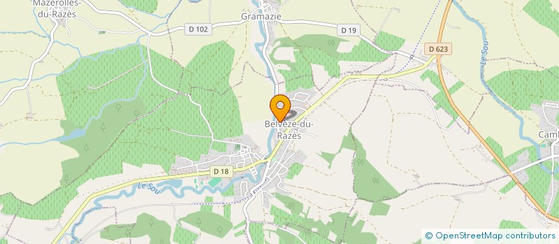 localisation de l'entreprise TURCINSKI  BELVEZE-DU-RAZES