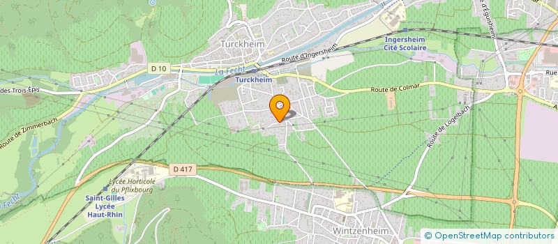 localisation de l'entreprise TURCKHEIM EN TRANSITION  TURCKHEIM