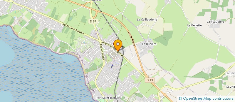 localisation de l'entreprise TUREK BORN  LA BERNERIE-EN-RETZ