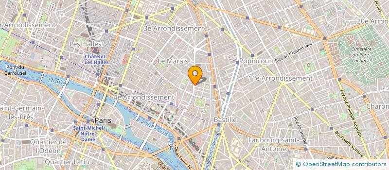 localisation de l'entreprise TURENNE 3000  PARIS