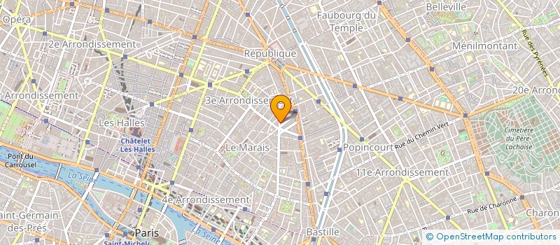 localisation de l'entreprise TURENNE  PARIS