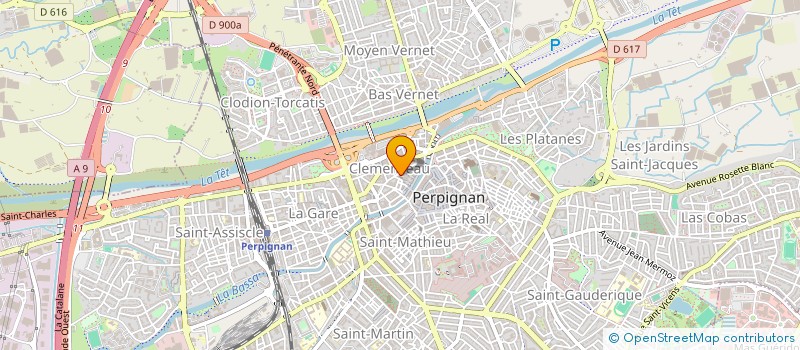 localisation de l'entreprise TURENNE à PERPIGNAN