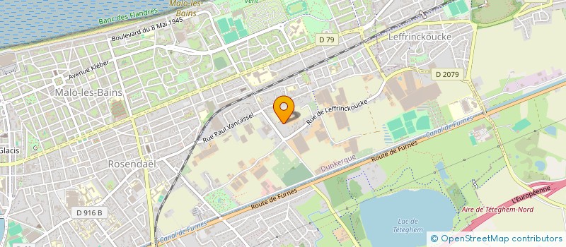 localisation de l'entreprise TURENNE ANGE à DUNKERQUE