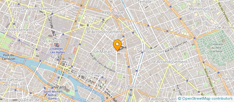 localisation de l'entreprise TURENNE EVENTS  PARIS