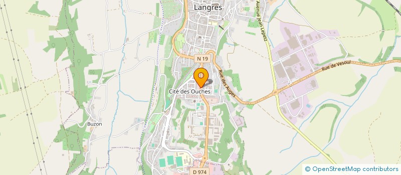 localisation de l'entreprise TURENNE SERVICES à LANGRES