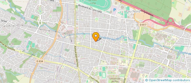 localisation de l'entreprise TURF DATA SELECTION à PAU