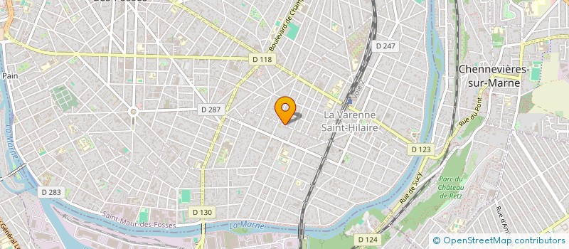 localisation de l'entreprise TURFI à SAINT-MAUR-DES-FOSSES