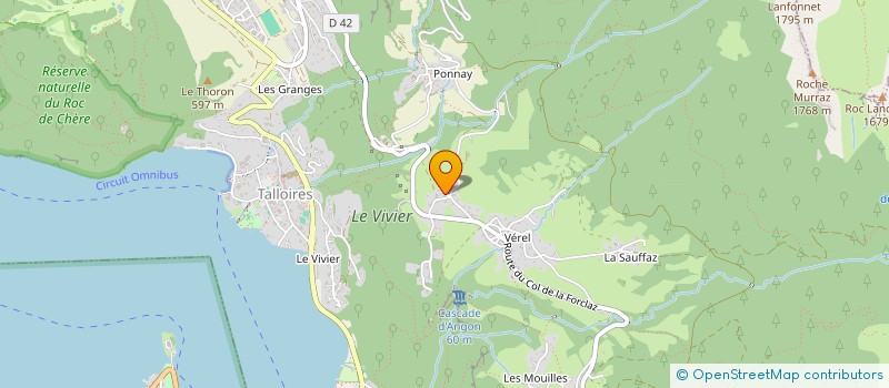 localisation de l'entreprise TURFU  TALLOIRES-MONTMIN