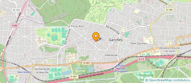 localisation de l'entreprise TURFU CAPITAL à GARCHES