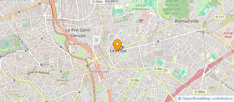 localisation de l'entreprise TURFU SOLUTIONS à LES LILAS