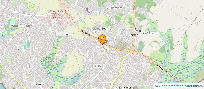 localisation de l'entreprise TURFUMC à ROYAN