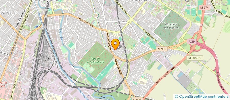 localisation de l'entreprise TURGAULYTE  LONGVIC