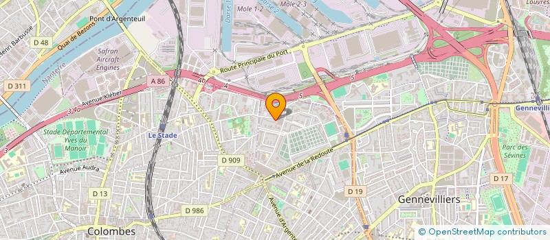 localisation de l'entreprise TURGO SECURITE PRIVEE à ASNIERES-SUR-SEINE
