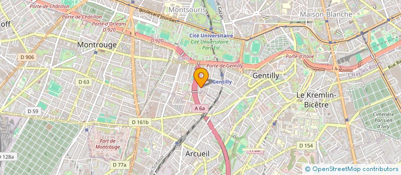 localisation de l'entreprise TURILLO à GENTILLY