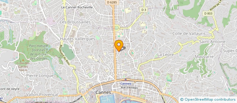 localisation de l'entreprise TURIN  CANNES