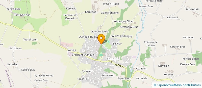 localisation de l'entreprise TURIS COM  SAINT-PABU