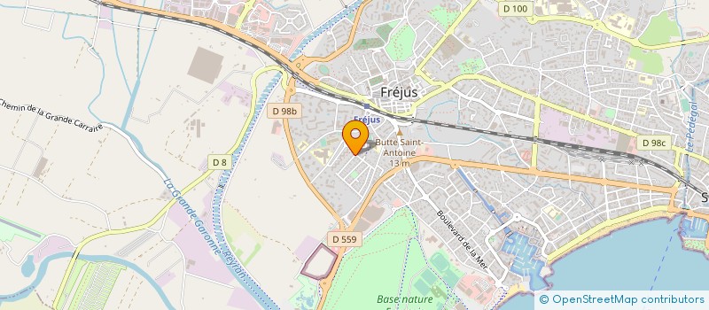 localisation de l'entreprise TURISMO TAXI à FREJUS