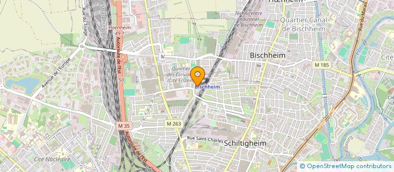 localisation de l'entreprise TURK NATURAL  SCHILTIGHEIM